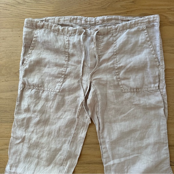 VICTORIA’S SECRET The Beach Pant in Linen - Light Tan - Picture 3 of 5